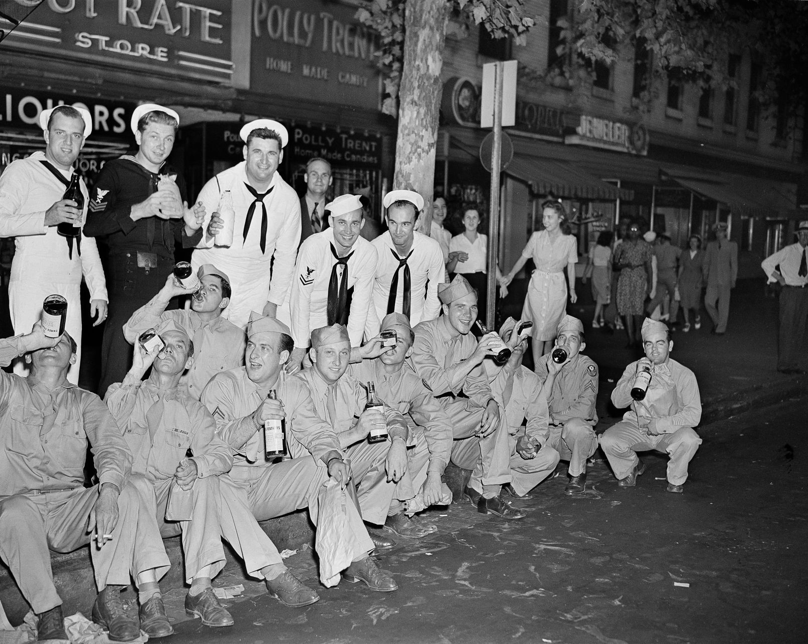 WWII V-J Day U.S.